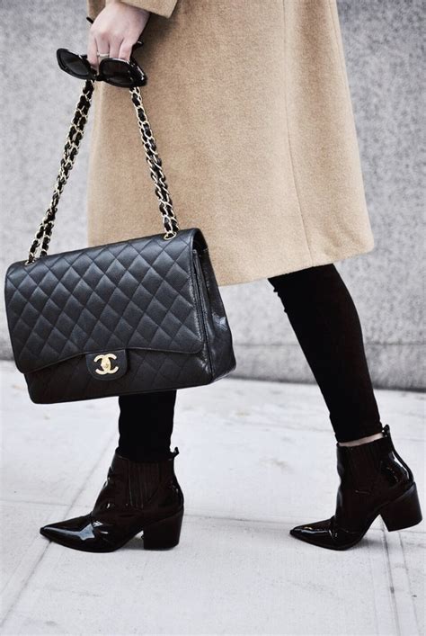 black chanel caviar maxi flap bag|Chanel Caviar Classic Maxi Double Flap Bag .